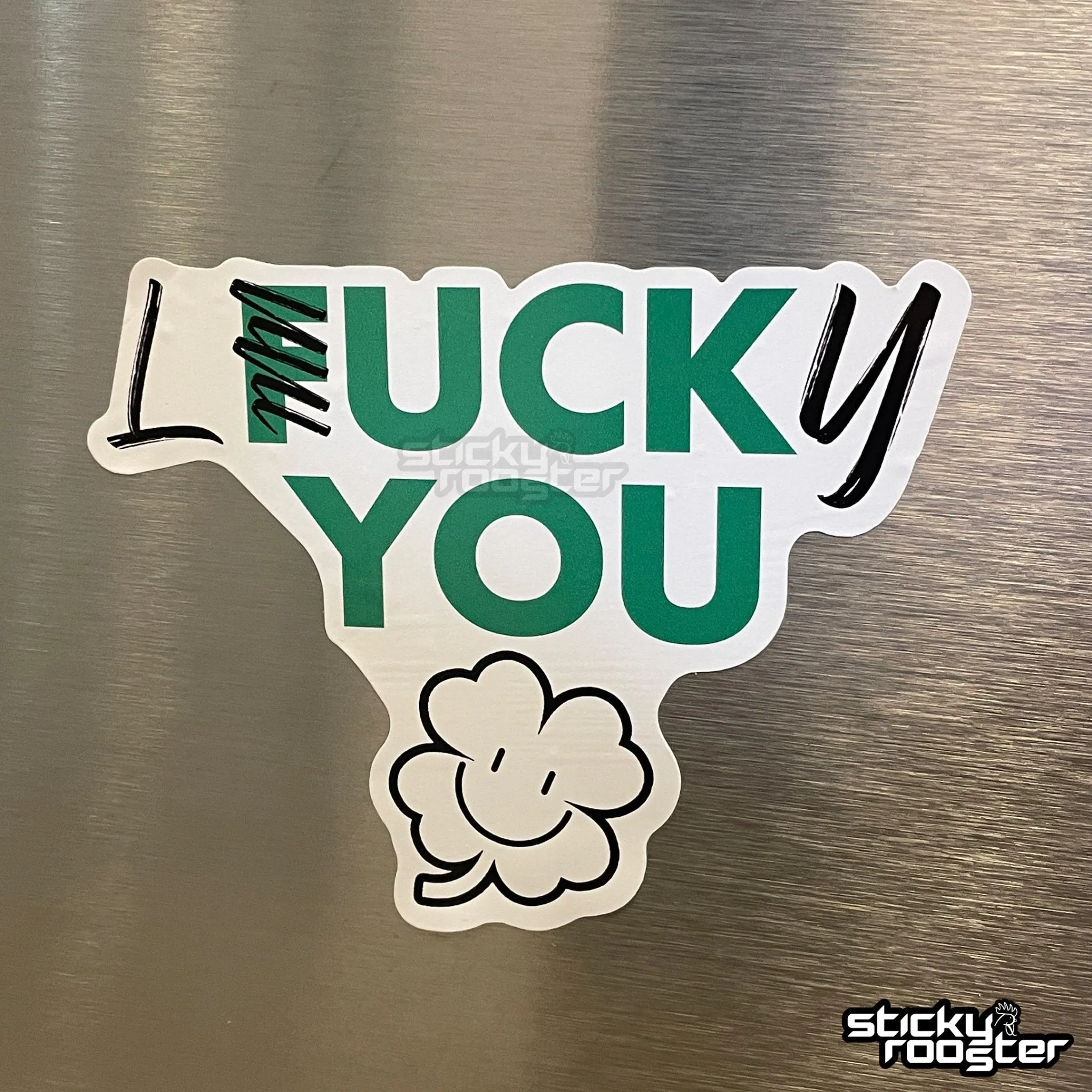 Lucky You sticker