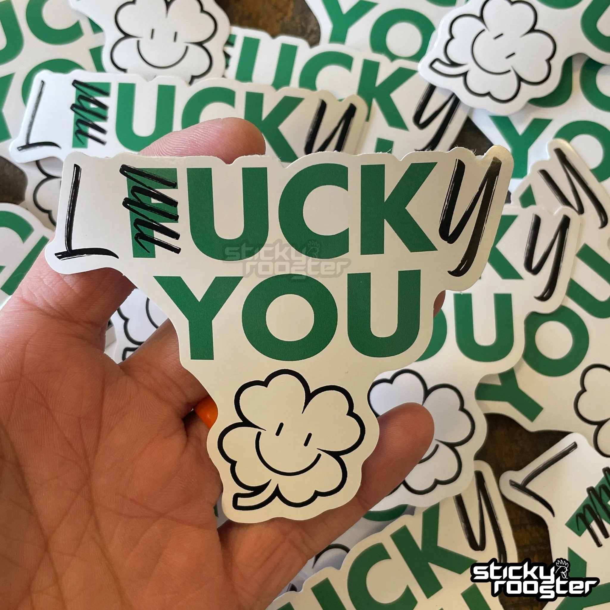 Lucky You sticker