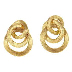 Marco Bicego 18K Yellow Gold Jaipur Dangle Earrings OB938 Y