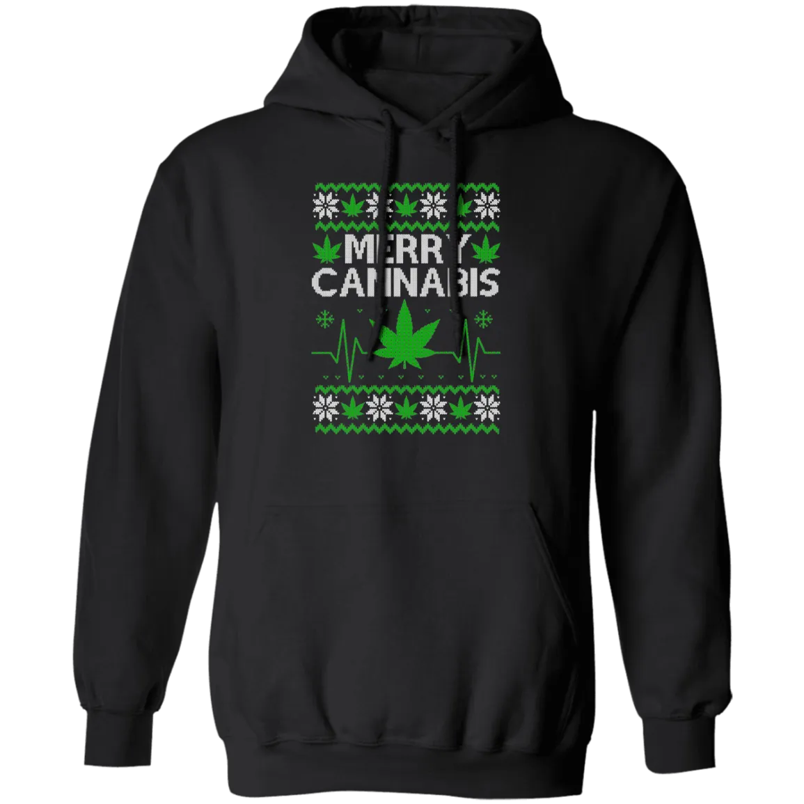 Merry Cannabis Hoodie