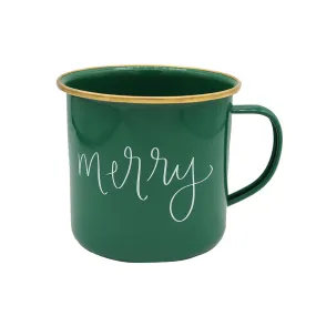 Merry - Green Campfire Coffee Mug - 18 oz