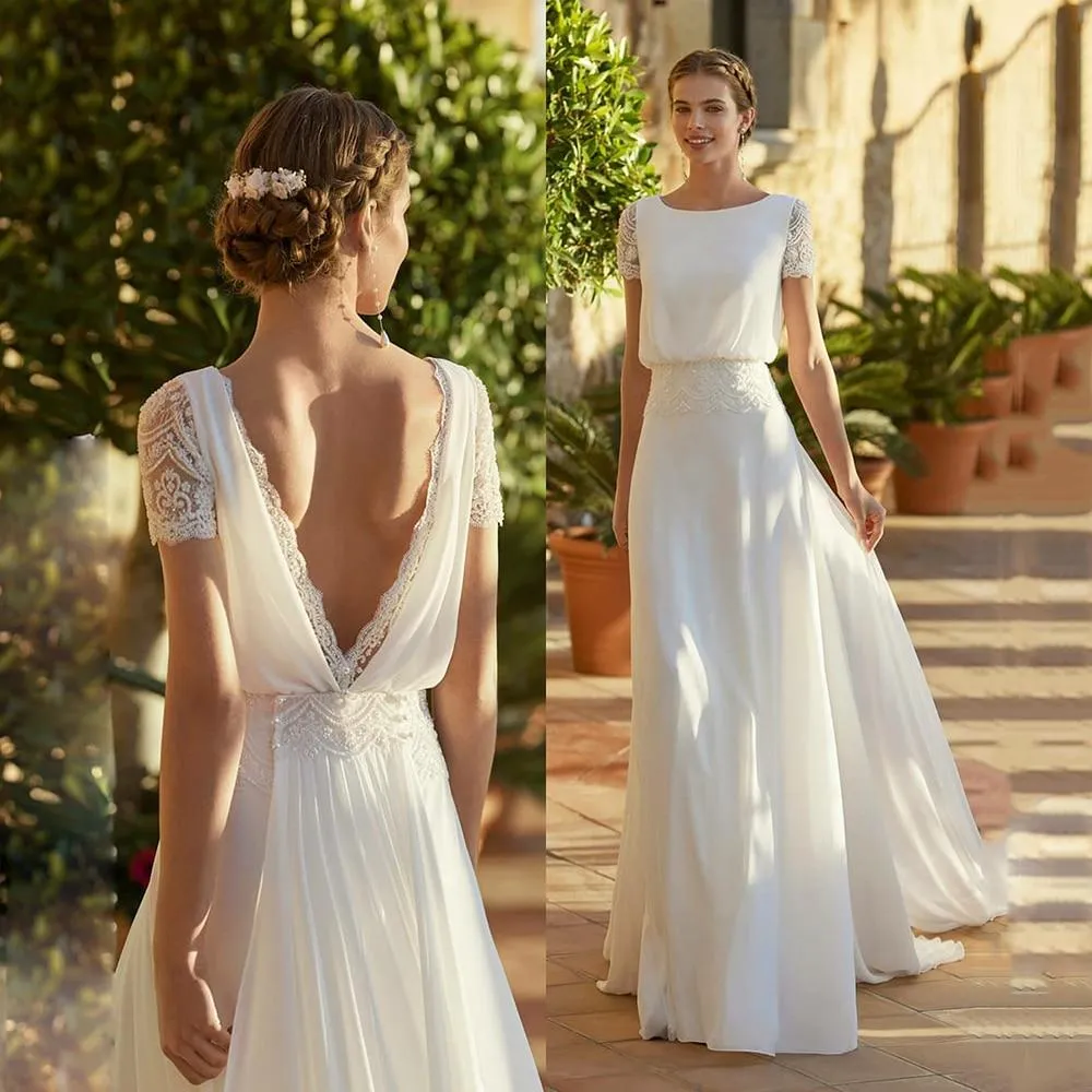 Modern Marvel Wedding Dress