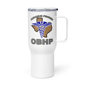 OBHP Travel mug with a handle