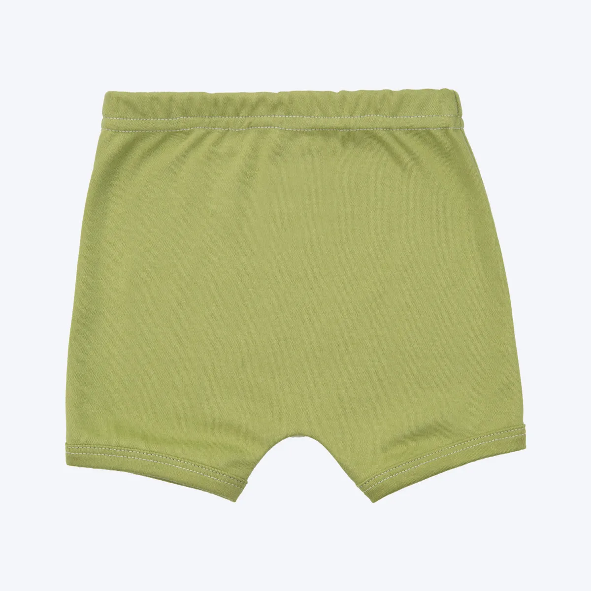 Organic Cotton Koala Baby Shorts - Moss Green