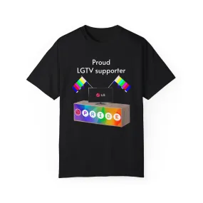 Proud LGTV supporter T-shirt