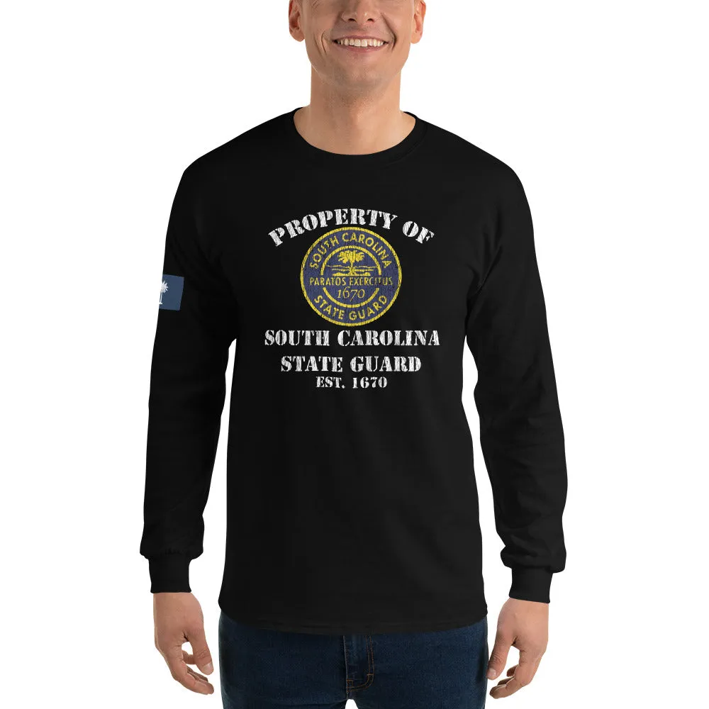 "Property of South Carolina State Guard" Long Sleeve T-Shirt