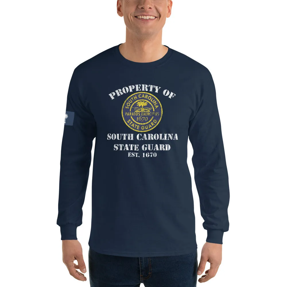 "Property of South Carolina State Guard" Long Sleeve T-Shirt