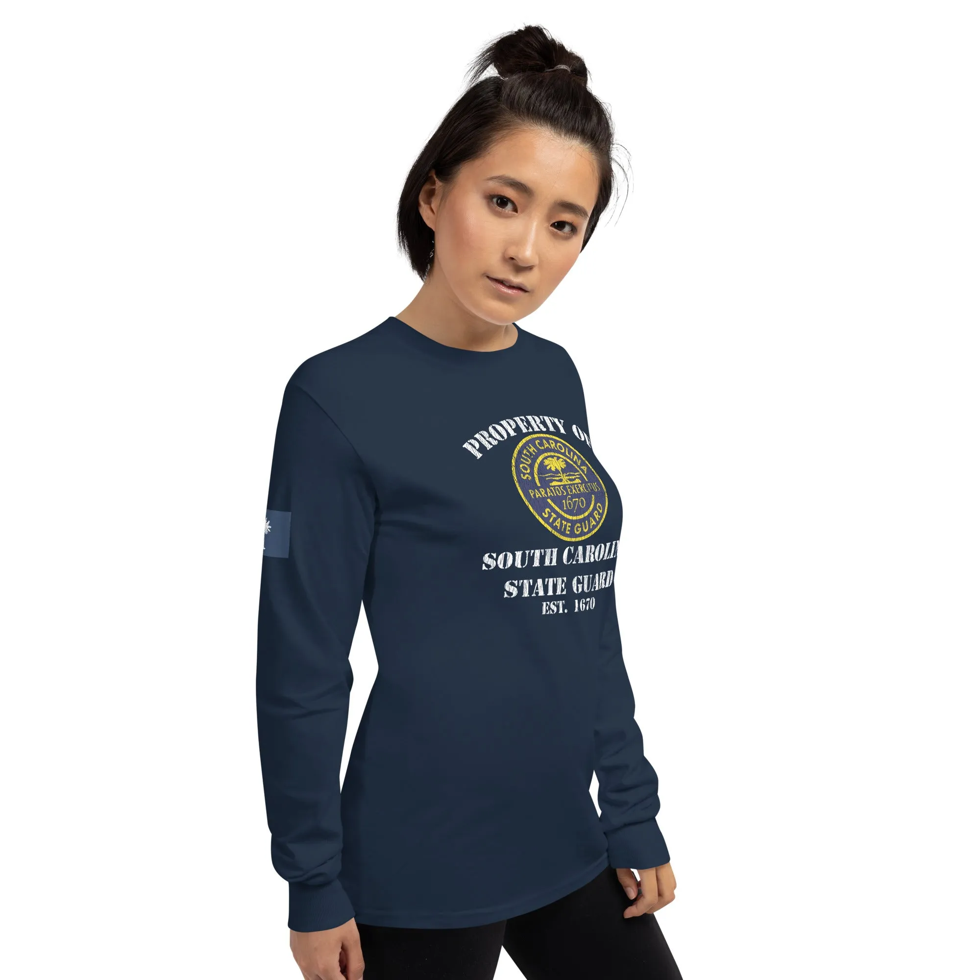 "Property of South Carolina State Guard" Long Sleeve T-Shirt