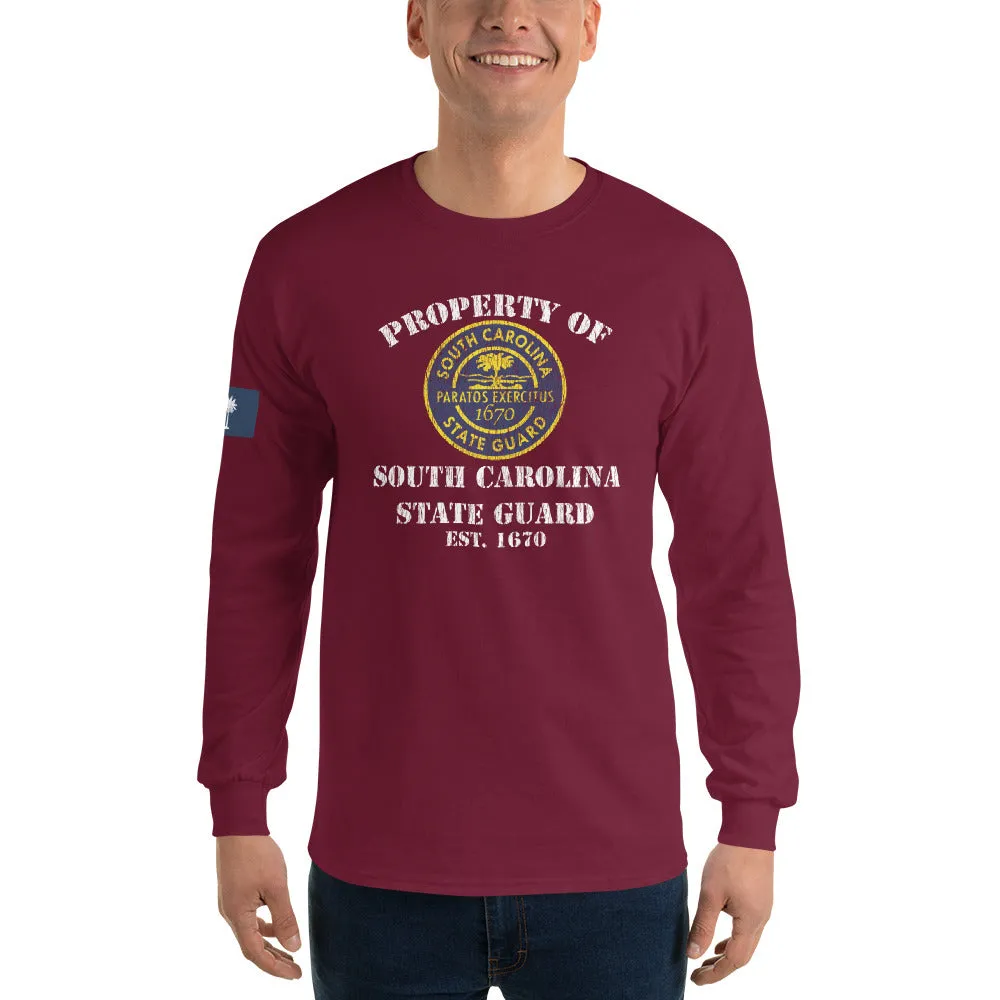 "Property of South Carolina State Guard" Long Sleeve T-Shirt