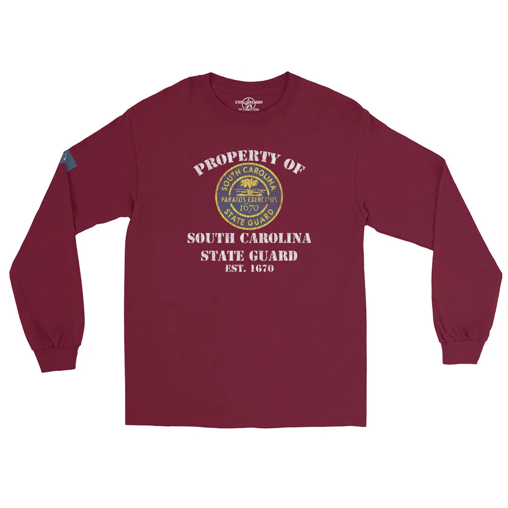 "Property of South Carolina State Guard" Long Sleeve T-Shirt