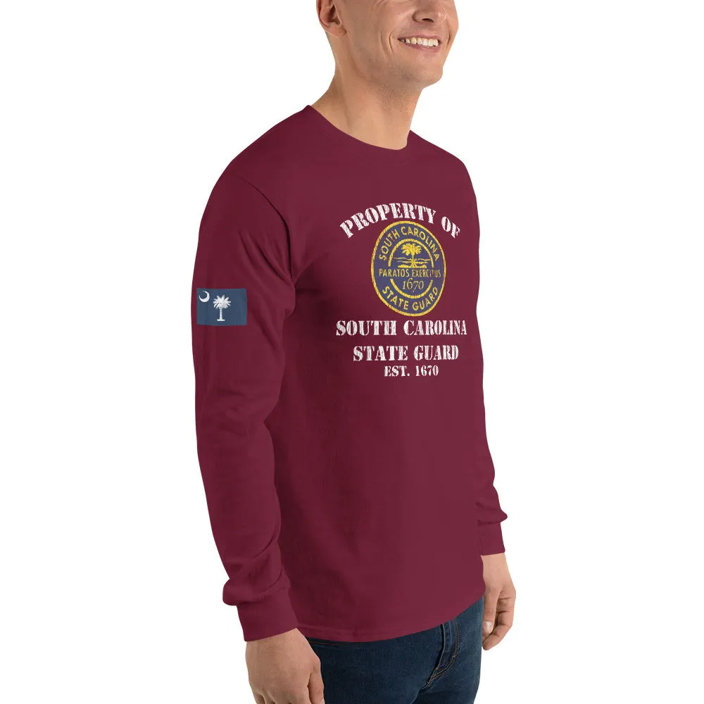 "Property of South Carolina State Guard" Long Sleeve T-Shirt