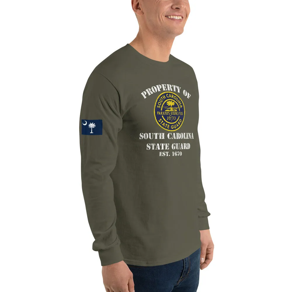 "Property of South Carolina State Guard" Long Sleeve T-Shirt