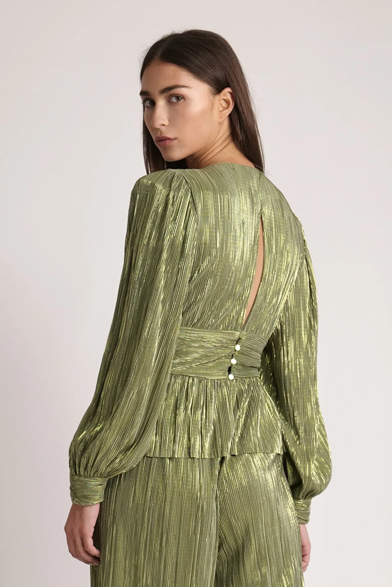 SABINA MUSAYEV Ifat Top - Olive Green