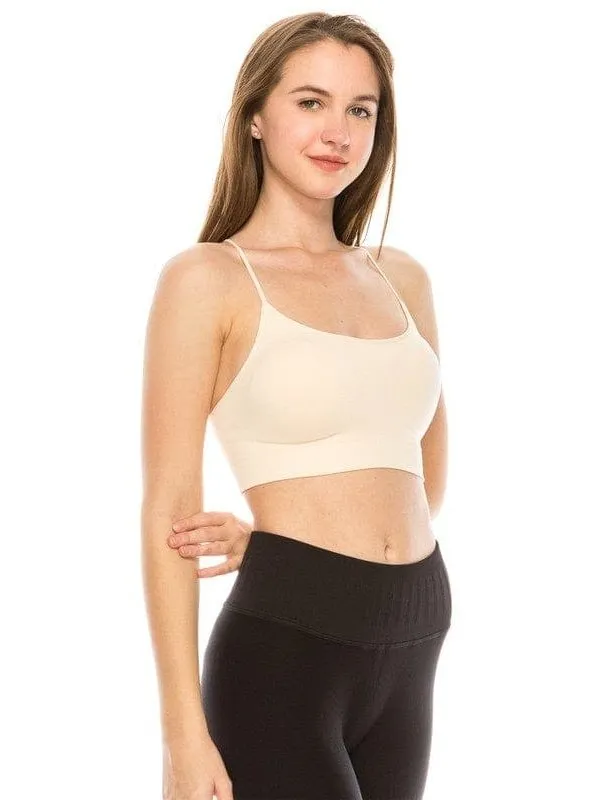 Seamless Padded Comfort Bra Cami