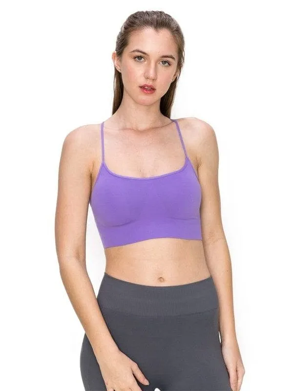 Seamless Padded Comfort Bra Cami