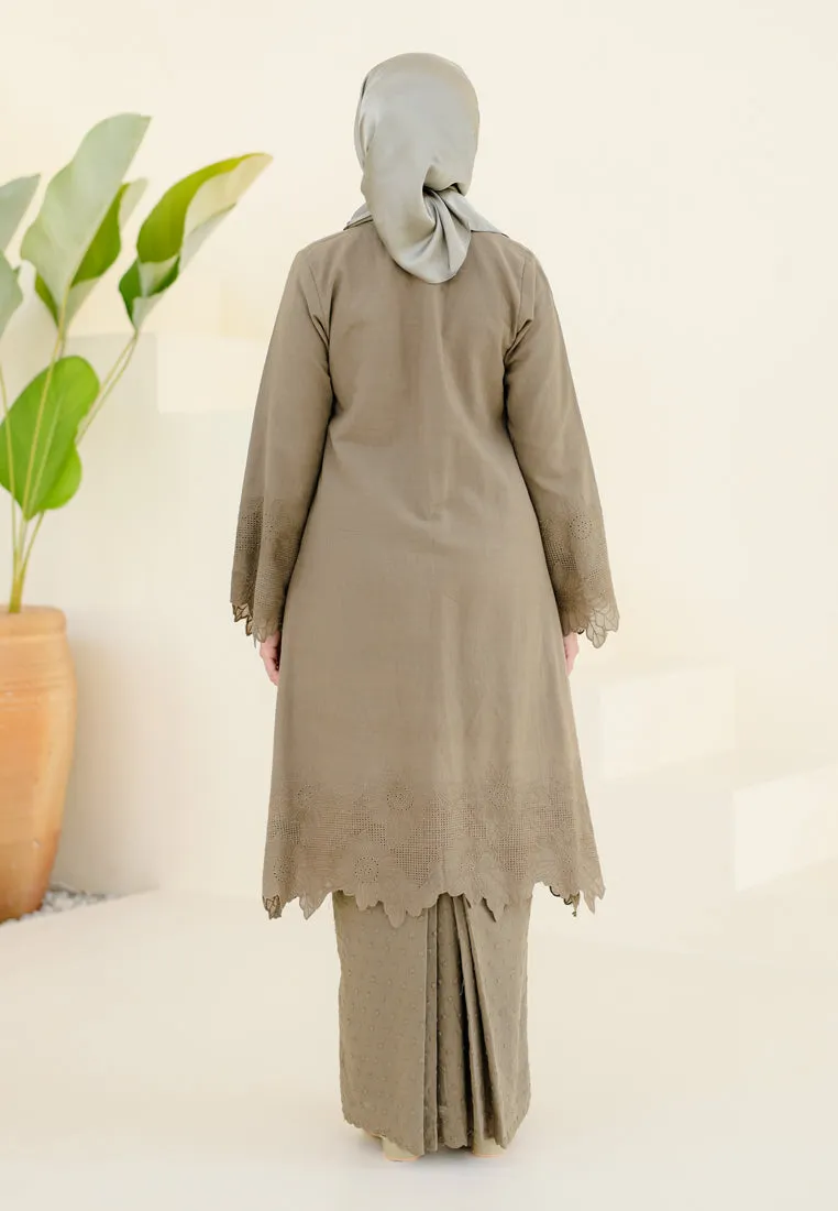 Seiring Kurung (Olive Green)