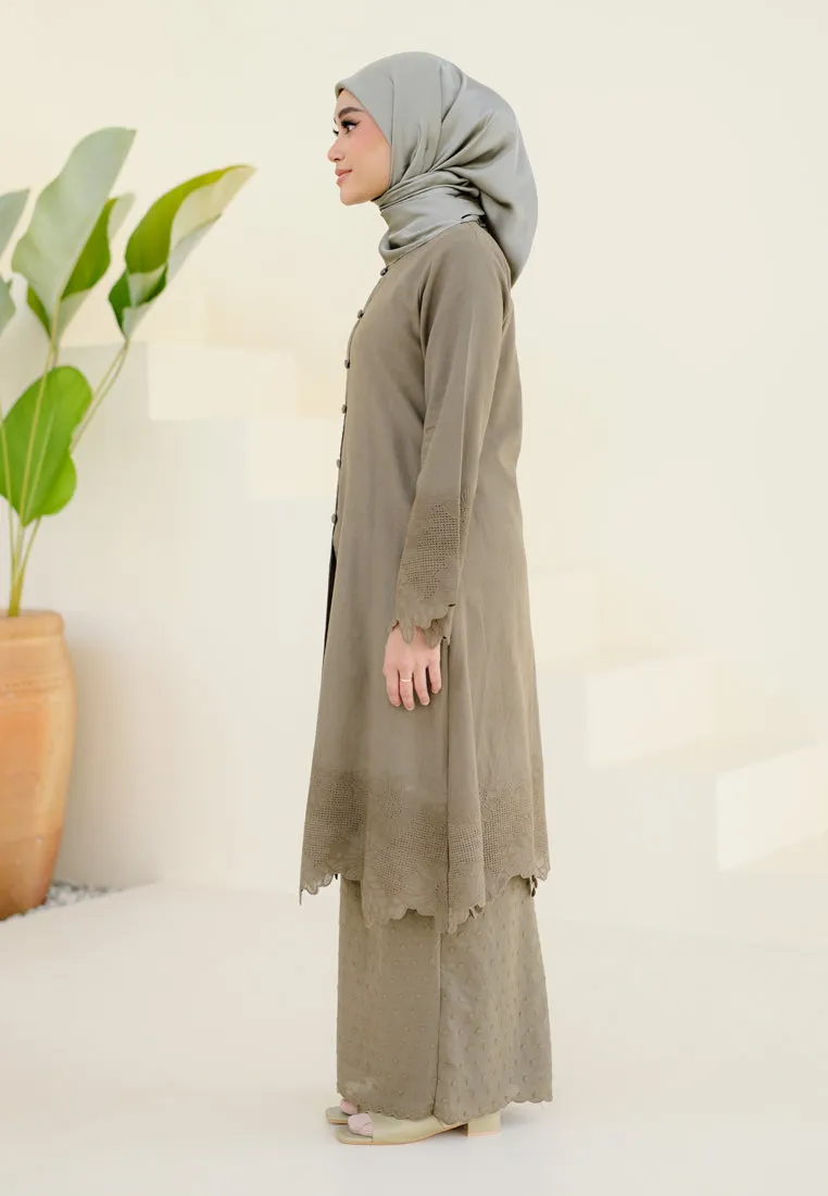 Seiring Kurung (Olive Green)