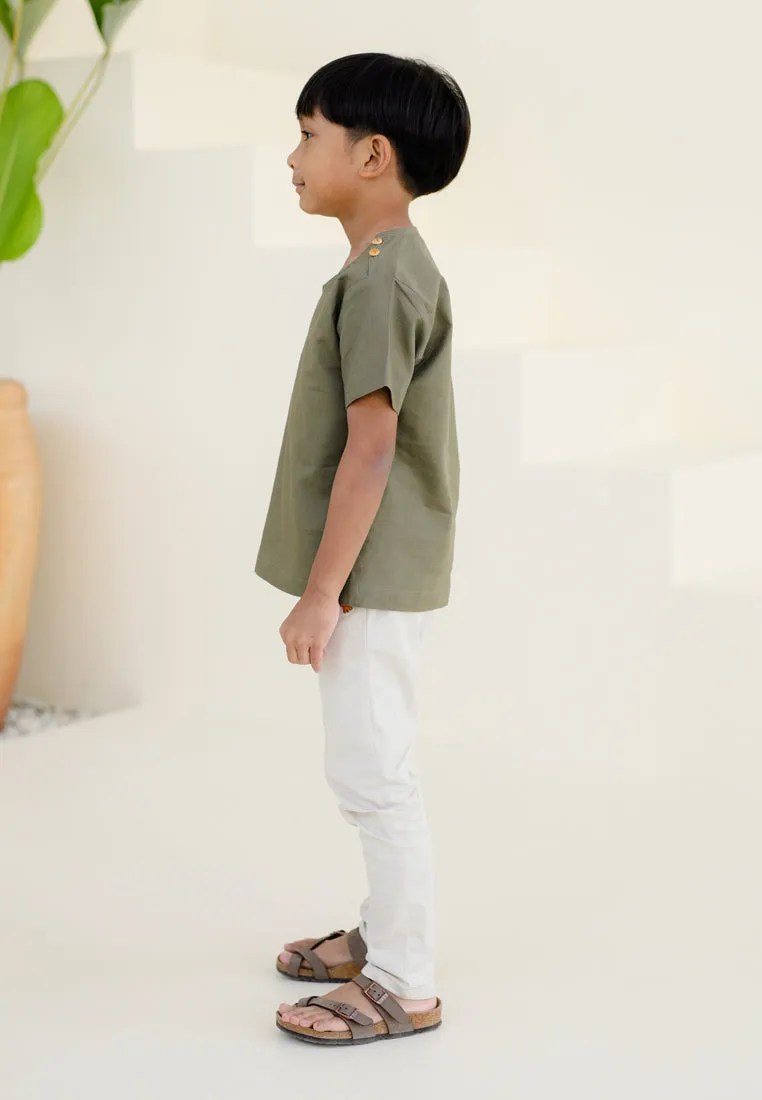 Shirt Boy (Olive Green)