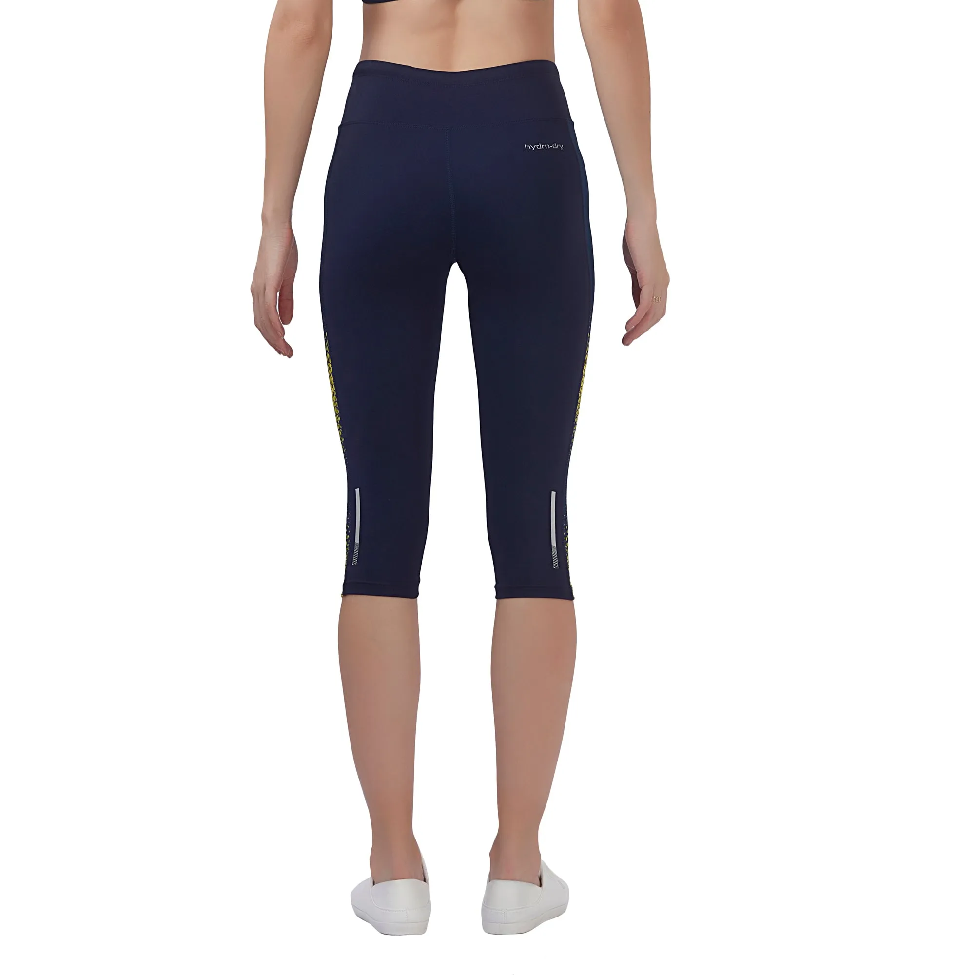 Splatter Women 3/4TH LEGGING (High Rise Waistband with hydro-dry Tech)