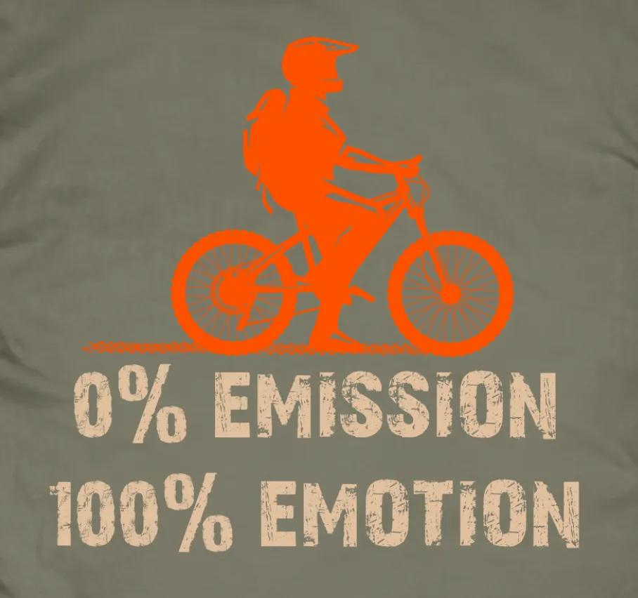 T-Shirt  14Ender® 0% Emission earth green