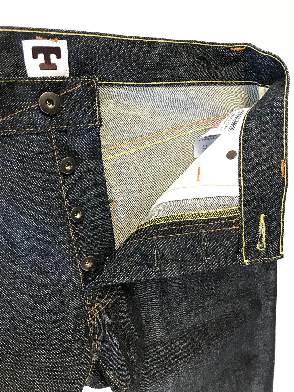 Tellason Ladbroke Grove 14.75oz Raw Selvedge Denim Jean