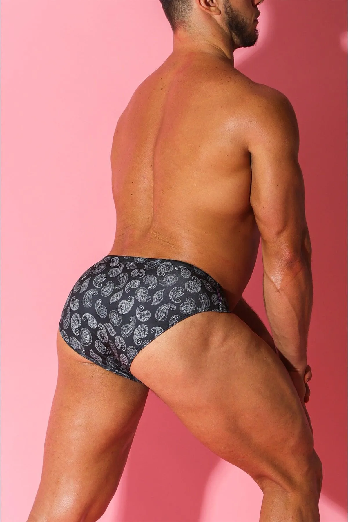 Wet N Wild Swim Briefs - Paisley