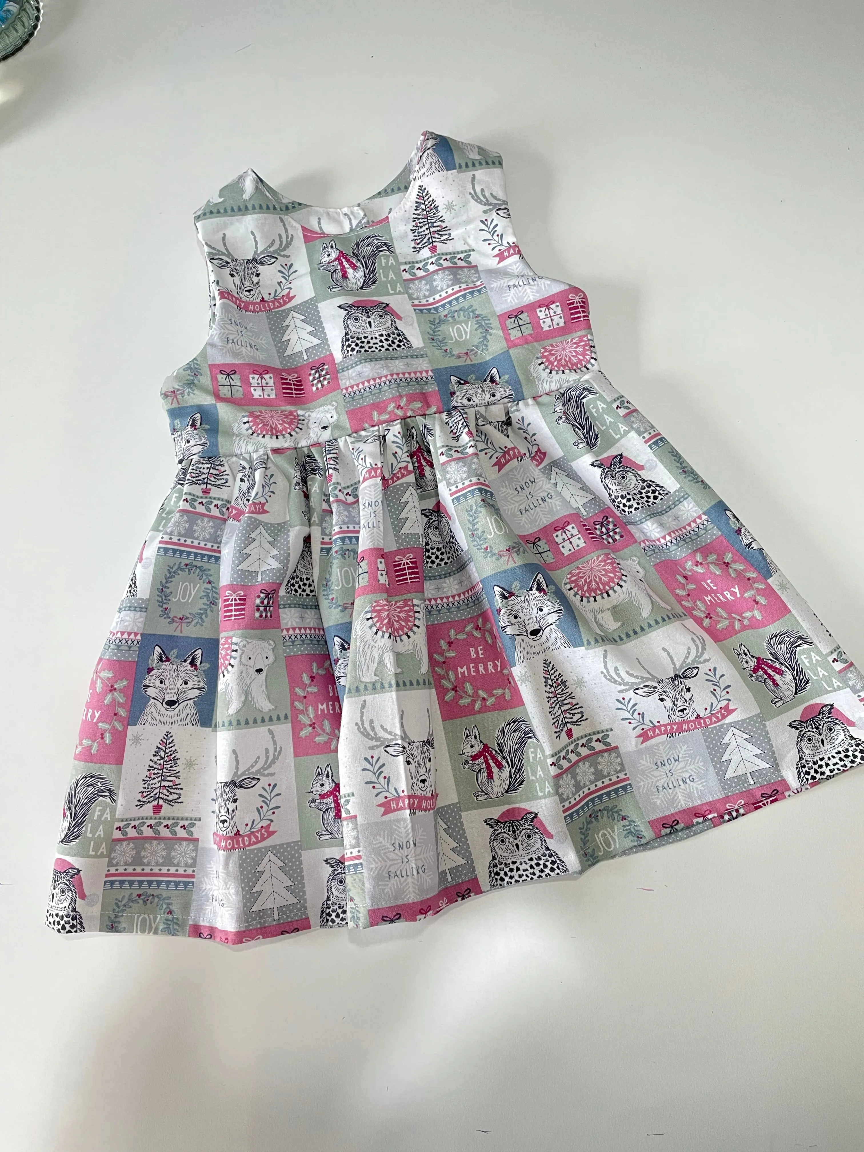 Winter animals dress