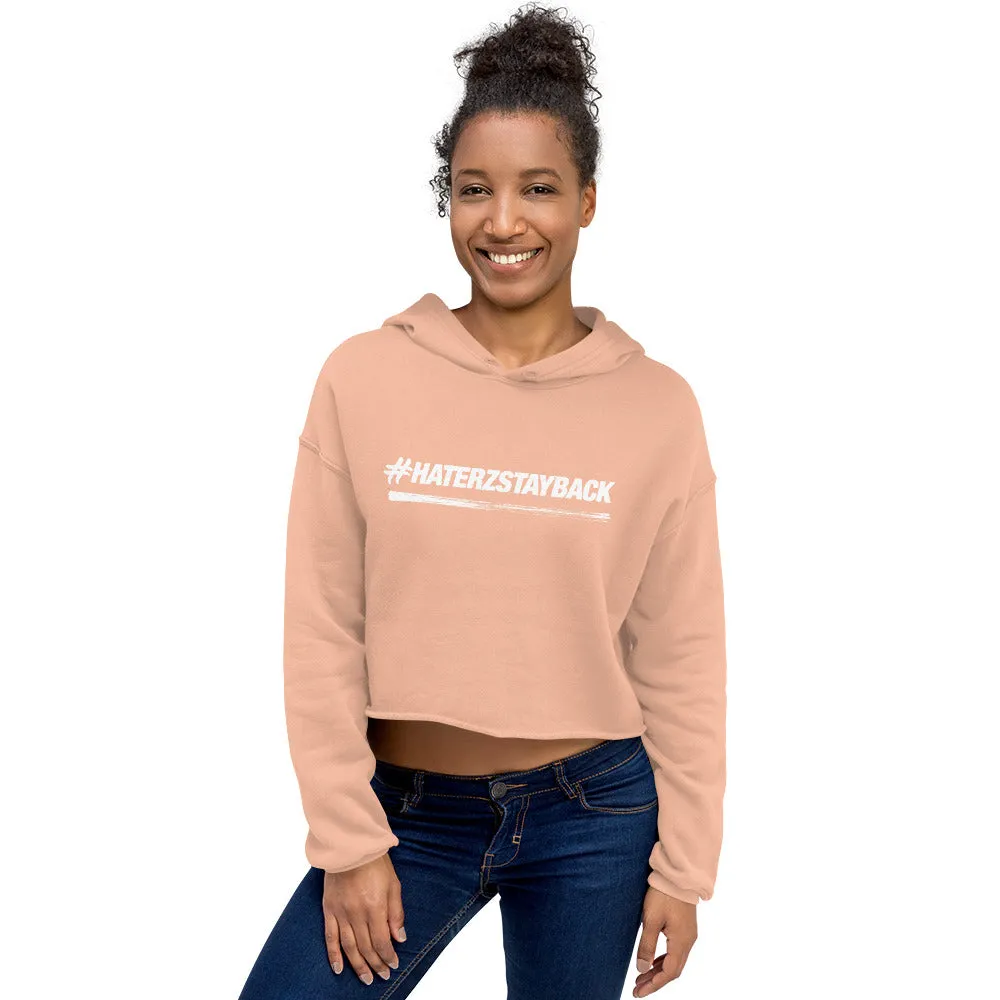 Women's Crop Hoodie (Peach)