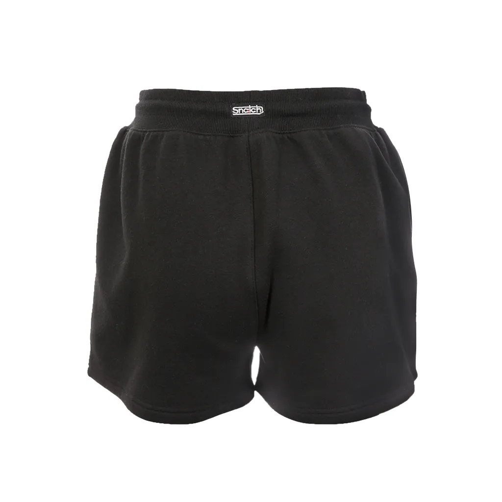 Women's Fleece Short Black - SF5301BK